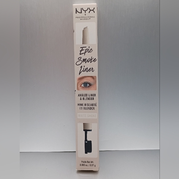 NYX Other - 5 For $25 Item🌸 NYX Epic Smoke Liner Angled Liner & Blender shade WHITE SMOKE